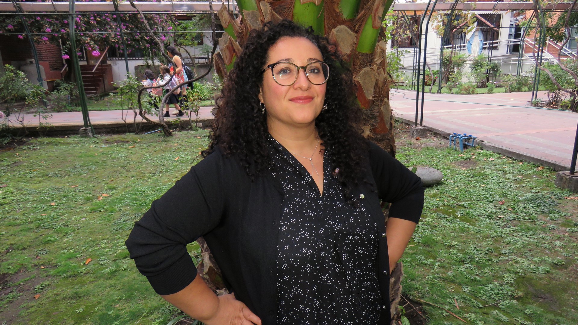 Carla Rojas profesora de Ciencias enseñanza media