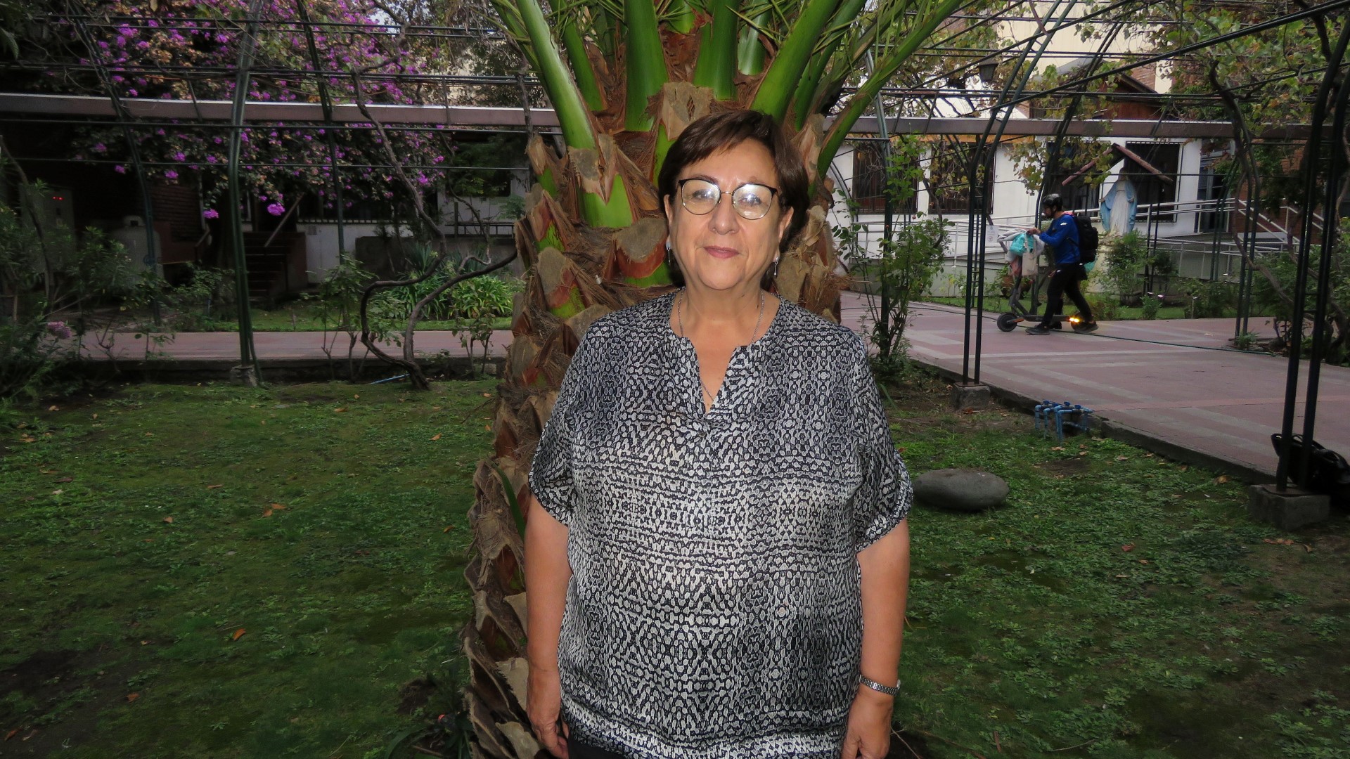 Oriana García profesora de Matemáticas enseñanza media