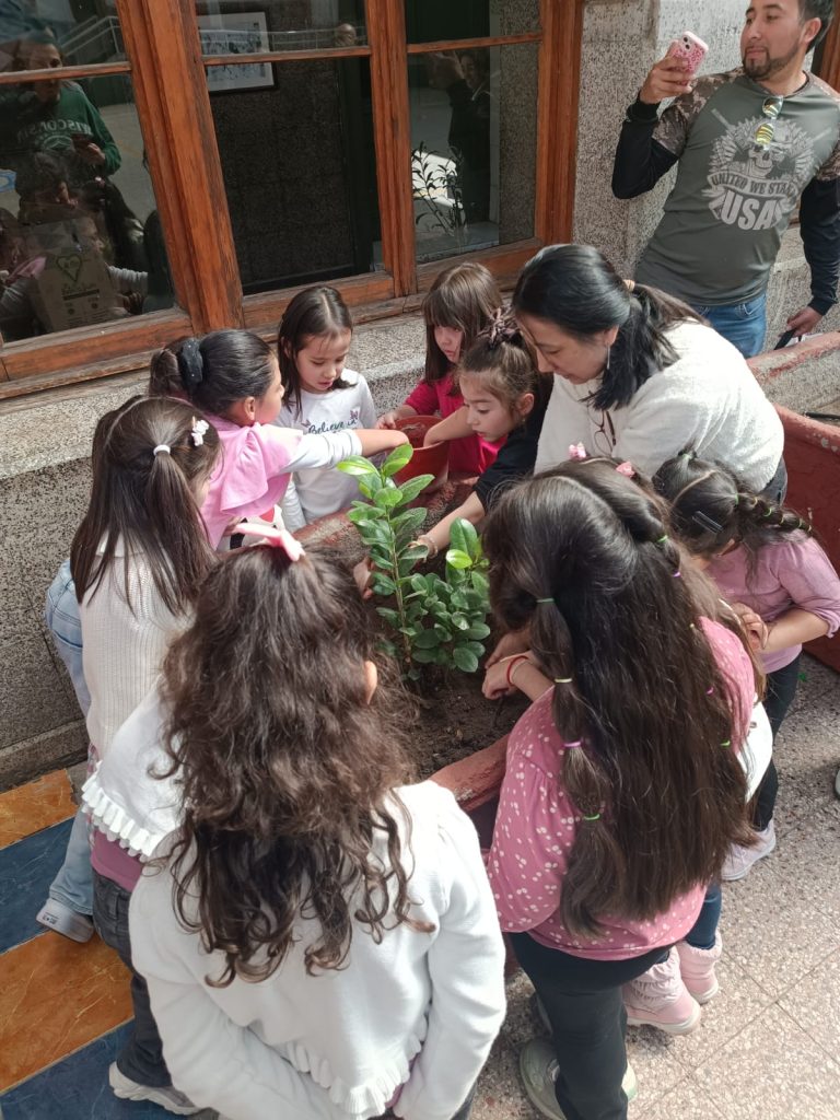 Encuentro padres madres e hijas 1° básico